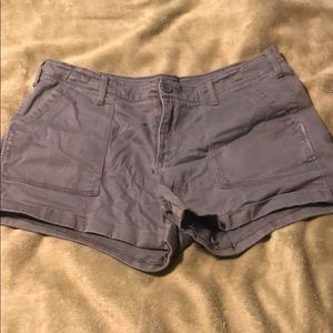 Grey Cargo Shorts